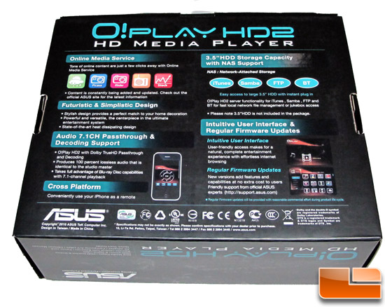 ASUS O!Play HD2 Box