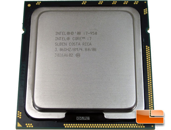 Intel Core I7 950 Processor Performance review