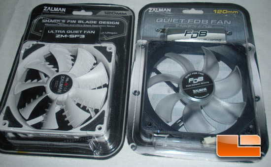Zalman ZM-F3-FDB & ZM-SF3 120mm Cooling Fan Review