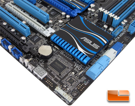 ASUS P8P67 Deluxe motherboard Layout
