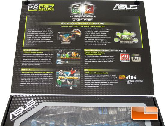 ASUS P8P67 Deluxe Retail Box and Bundle