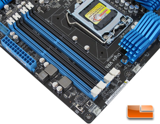 ASUS P8P67 Motherboard Layout