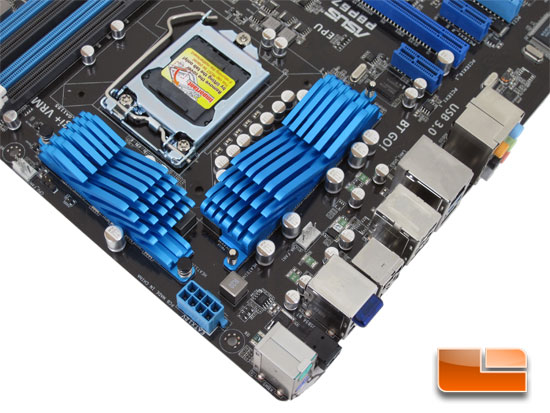 ASUS P8P67 Motherboard Layout