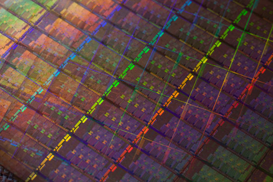 Intel Sandy Bridge Wafer