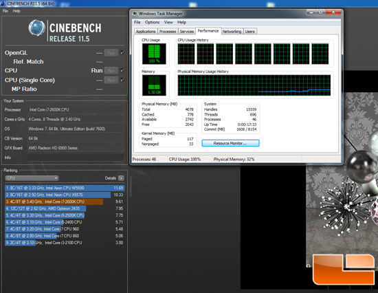 Cinebench 11.5