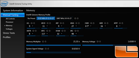 Intel Extreme Tuning Utility