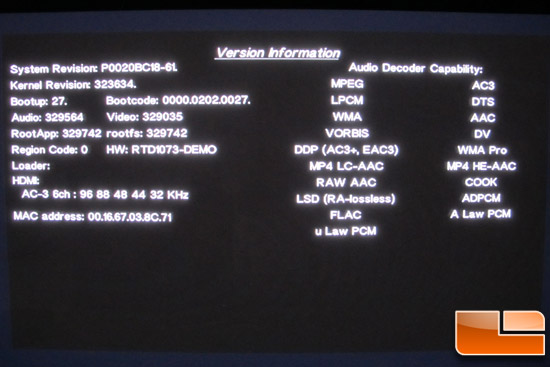 Patriot Box Office Firmware Version