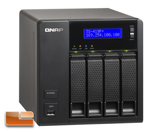 QNAP TS-419P+ Front