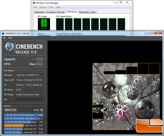 Cinebench R11.5 Benchmark