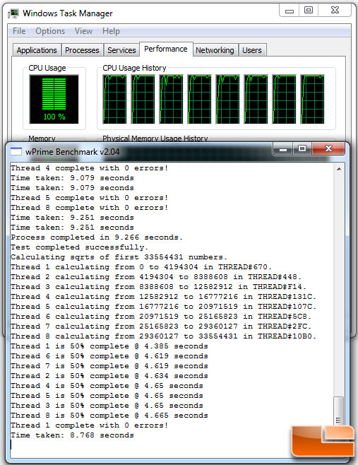 wPrime benchmark