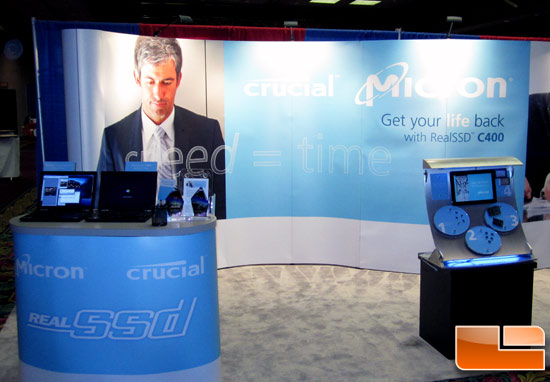 Micron Storage Visions Booth Micron Storage Visions Booth