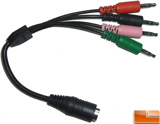 Sharkoon X-Tactic 5.1 Digital Headset Analog Cable