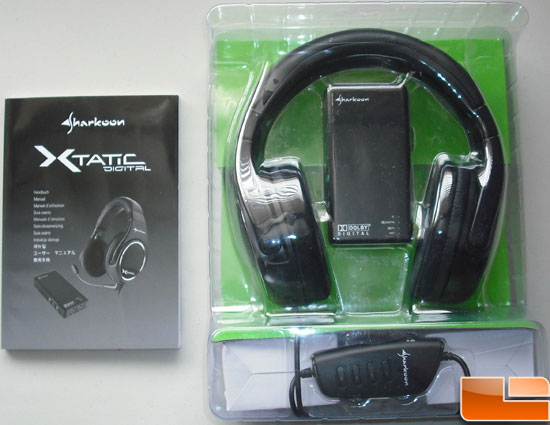 Sharkoon X-Tactic 5.1 Digital Headset Packaging