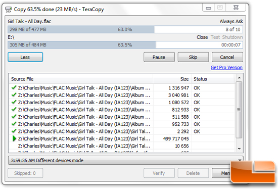 Teracopy Benchmark