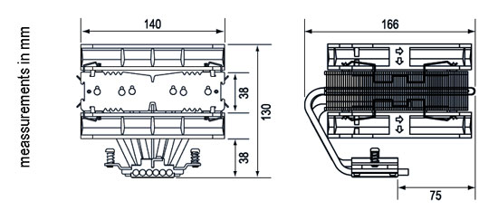 Noctua NH-C14 CPU Cooler