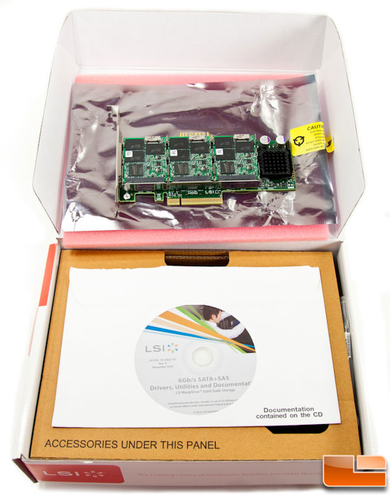 LSI WARPDRIVE BOX CONTENTS