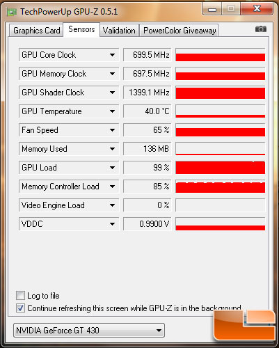 AXLE GeForce GT 430 GPU-Z