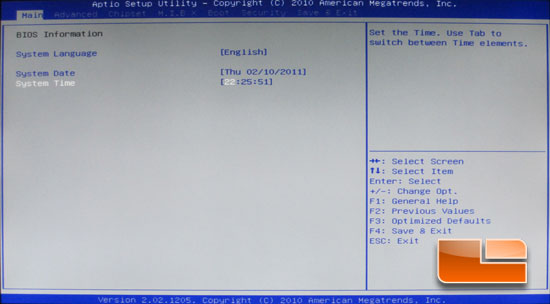 ECS P67H2-A Black Extreme System BIOS