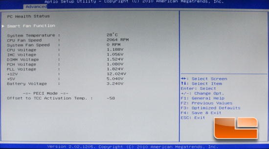 ECS P67H2-A Black Extreme System BIOS