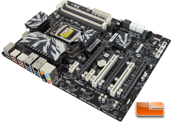 ECS P67H2-A Black Extreme Motherboard Layout