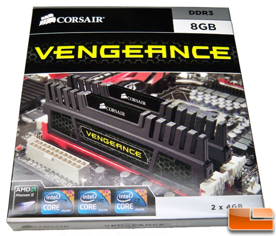 Corsair Vengeance 8GB DDR3 1600MHz Memory Kit Review