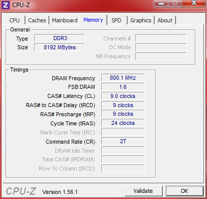 Corsair Vengeance 8GB 1600MHz