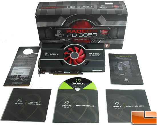 XFX Radeon HD 6850 Video Card Inside