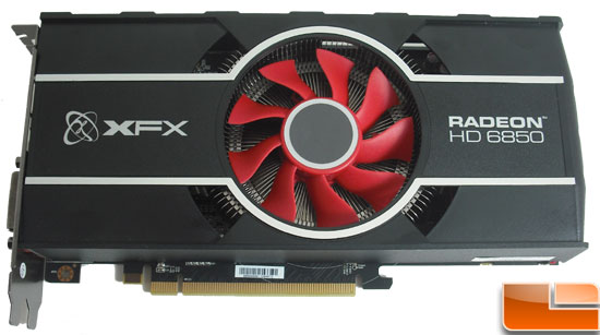 XFX Radeon HD 6850 Video Card Front