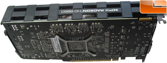 XFX Radeon HD 6850 Video Card Back