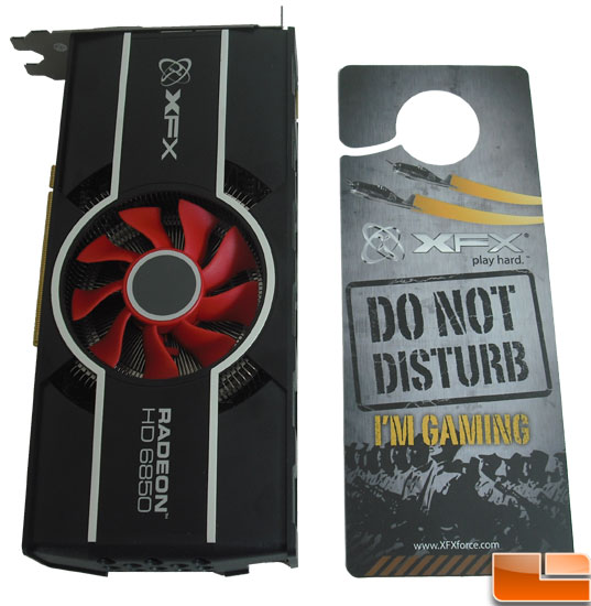 XFX Radeon HD 6850 Video Card Do Not Disturb