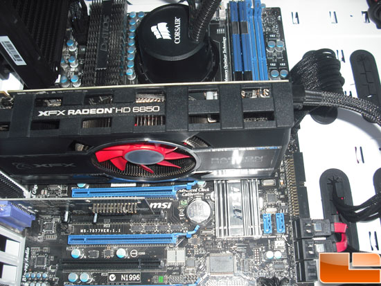 XFX Radeon HD 6850 Video Card Test Rig