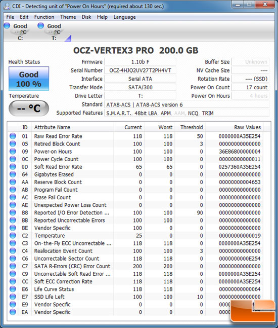 VERTEX 3 PRO CRYSTALDISKMARK INFO