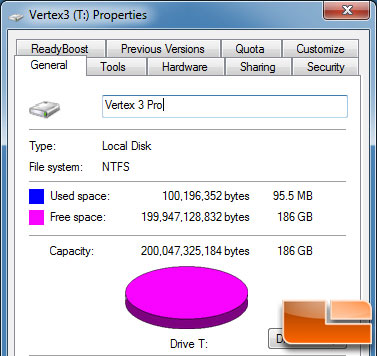 VERTEX 3 PRO PROPERTIES