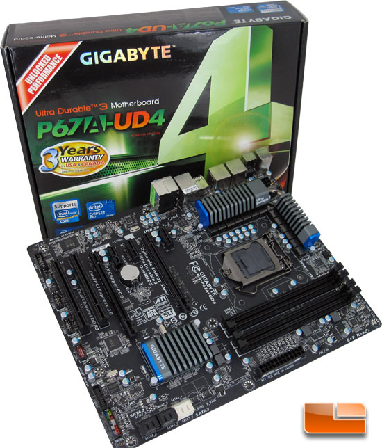 GIGABYTE P67A-UD4 Motherboard Performance Review
