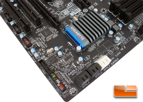 GIGABYTE P67A-UD4 Motherboard Layout