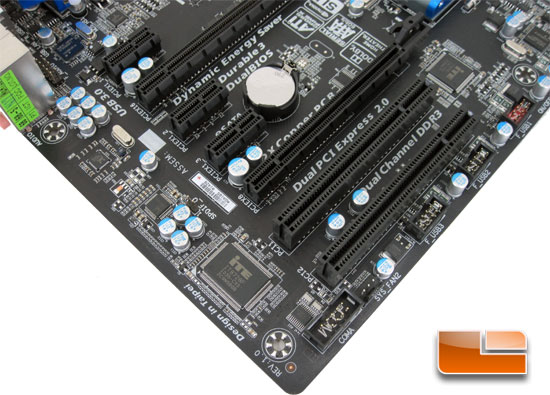 GIGABYTE P67A-UD4 Motherboard Layout