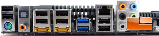 GIGABYTE P67A-UD4 Motherboard Layout