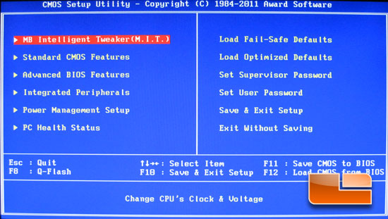 GIGABYTE P67A-UD4 Motherboard System BIOS