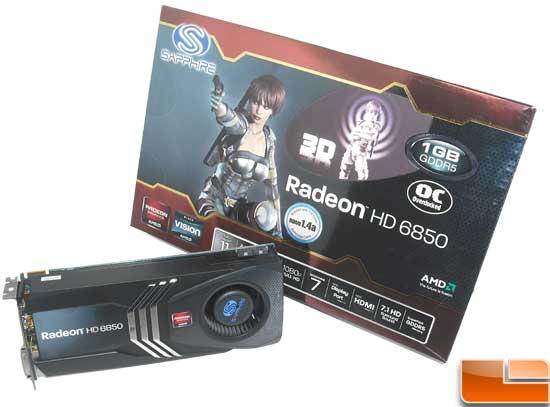 Sapphire Radeon HD 6850 Toxic Video Card Box