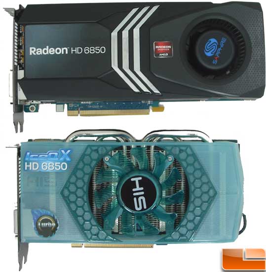 HIS Radeon HD 6850 Turbo Video Card Size