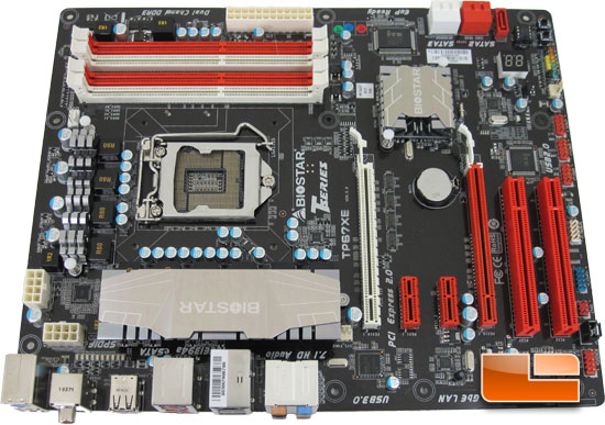 BIOSTAR TP67XE Motherboard Layout