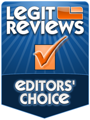 Legit Reviews Editors' Choice Award Legit Reviews Editors' Choice Award