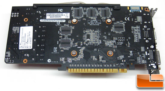 ASUS Ultimate GeForce ENGTX550 Ti Video Card Back