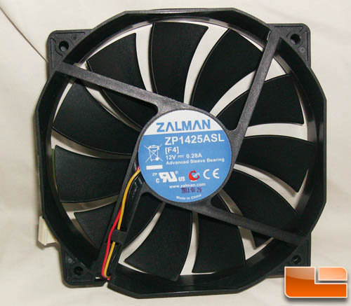 Zalman ZM-F4 135mm Multipurpose Quiet Fan