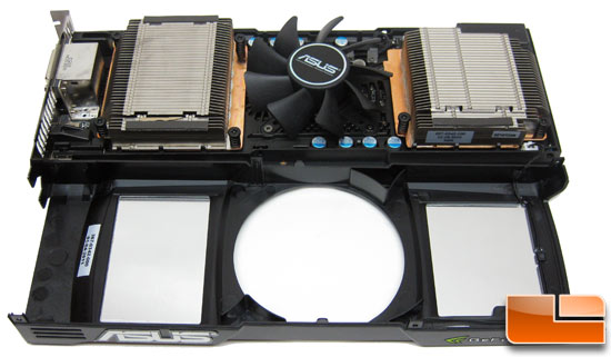 ASUS GeForce GTX590 Video Card Reverse Angle
