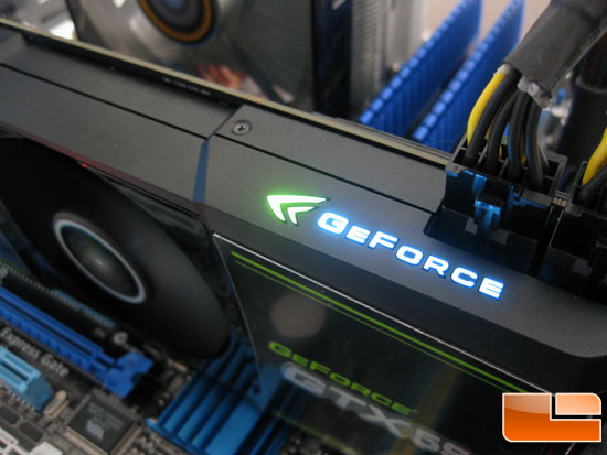 ASUS GeForce GTX590 Video Card Lighted Logo