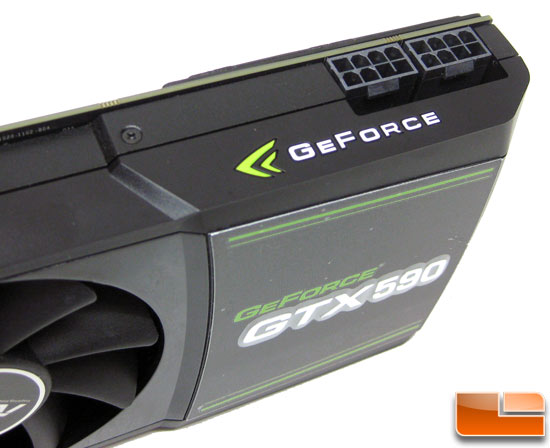 ASUS GeForce GTX590 Video Card Power Connectors