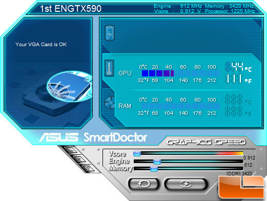 ASUS GeForce GTX590 SmartDoctor