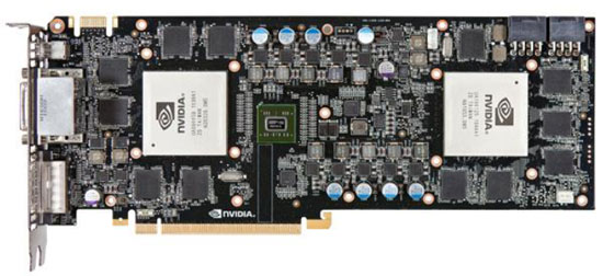 ASUS GeForce GTX590 Video Card without heatsink