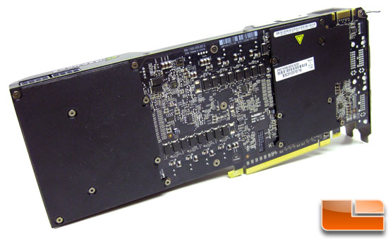 ASUS GeForce GTX590 Video Card Reverse Angle